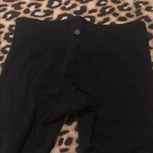 Lululemon crop leggings used condition size s/m